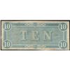 Image 2 : 1864 $10 The Confederate States of America Note