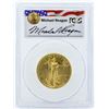 Image 1 : 1988-P $25 American Gold Eagle Coin Reagan Legacy Series PCGS PR69DCAM