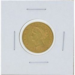1887-S $5 Liberty Head Half Eagle Gold Coin