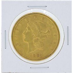 1881-S $20 Liberty Head Double Eagle Gold Coin