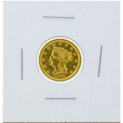 1852 $2 1/2 Liberty Head Quarter Eagle Gold Coin