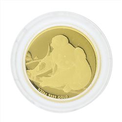 2010 $5 Australia Proof 1/25 oz Koala Gold Coin