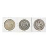 Image 2 : Set of (3) Mexico 8 Reales Silver Coins