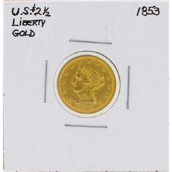 1853 $2 1/2 Liberty Head Quarter Eagle Gold Coin
