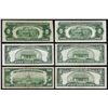 Image 2 : Assorted Lot of (6) Small Size Silver Certificate & Legal Tender & Federal Reser
