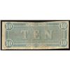 Image 2 : 1864 $10 The Confederate States of America Note