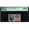 Image 1 : 1874 Twenty Five Cents Fifth Issue Fractional Currency Note PCGS Choice New 63PP