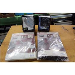 Lot of Pillow Protectors And Dining Chair Slip Covers (4)