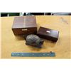 Image 1 : Wood Boxes With Turtle Container
