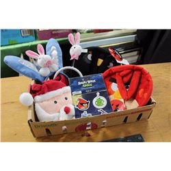 Angry Bird Carrying Cases With Bunny Ears And Santa Case