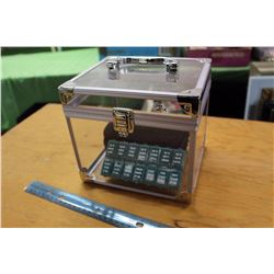 Clear Carrying Box With Various Pharmaceutical Related