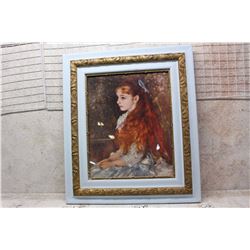 Decorative Framed Art Piece (25” x 29.5”)