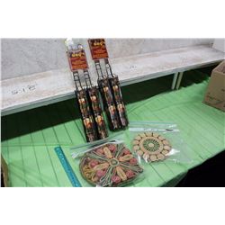 Kabob Grilling Baskets With Hotplates