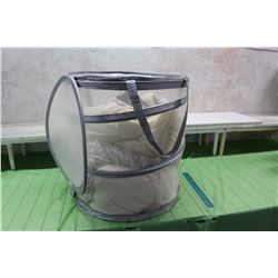 Collapsible  Launder Hamper With Linens Extras
