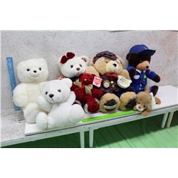 Box Of Assorted Teddy Bears