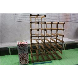 Vino Assembled Wine Shelf