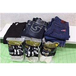 Lot of Pants and Knee Pads