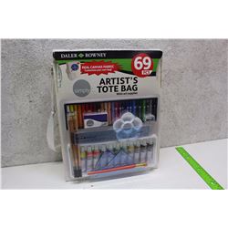 Daler Rowney 69 Piece Artist Tote Bag