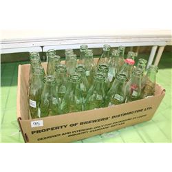 Lot of Glass Coke Bottles (24)