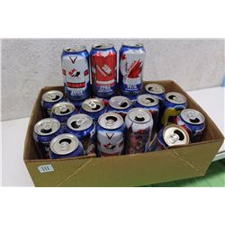Lot of Pepsi Cans, Some Sports Related (21)