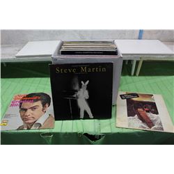 Box of Records (Neil Diamonds, Steve Martin,  Iron Butterfly, Etc:)