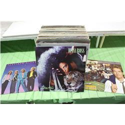 Box of Records (Huey Lewis & the News, Platinum Blonde Diana Ross Etc;)