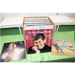 Lot of Misc Records (Wayne Newton, Robert John, Steve L Hillage, Etc;)