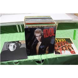 Lot of Misc Records (Barry Manilow, Billy Idol, The Beegees, Etc;)