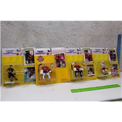 Starting Line Up  Hockey Figures, Some Rookies (Jaromir Jagr,Martin Brodeur,Mark Messier, Ed Belfour