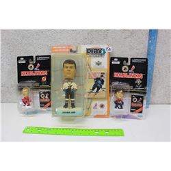 Lot of Hockey Bobble Heads (Jaromir Jagr, Martin Brodeur,  John Vanbiesbrouck)