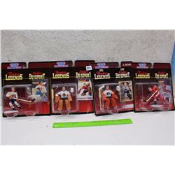 Starting Line Up Timeless Legends Hockey Figures (Gordie Howe, Bernie Parent, Tony Esposito, Jean Be
