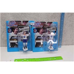 Pair of Starting Line Up Special Edition Wayne Gretzky Hockey Figures