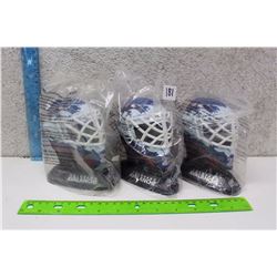 Lot of Patrick Roy Goalie Mask Busts (3)