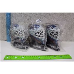 Lot of Patrick Roy Goalie Mask Busts (3)
