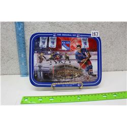 New York Rangers Commemorative Plate With Stand