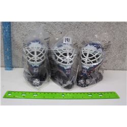 Lot of Patrick Roy Goalie Mask Busts (3)