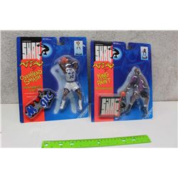 Shaq Attaq Figures (Magic Johnson, Shaquille O’Neal)