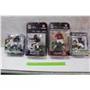 Image 1 : Assorted NFL Packaged Figures (4)(Tim Tebow, Matt Forte, Steve Young, Joe Namath)