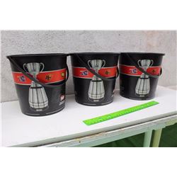 Plastic Grey Cup Pails
