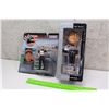 Image 1 : Nascar Bobby Labonte Figure With Kevin Harvick Bobble Head