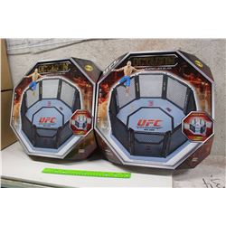 Pair of UFC Octagon Playsets