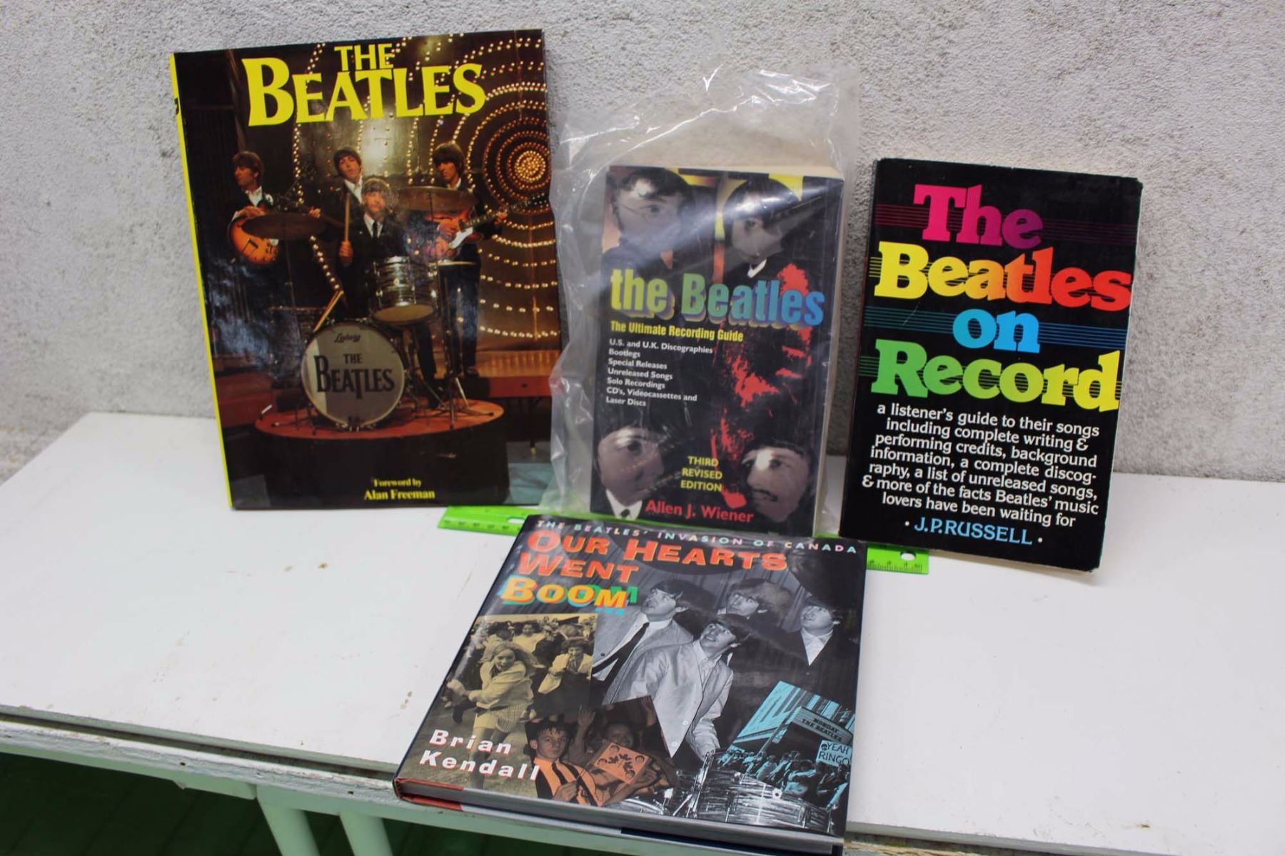 Lot of Beatles Books (4)(The Beatles, The Beatles The Ultimate