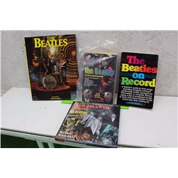 Lot of Beatles Books (4)(The Beatles, The Beatles The Ultimate Recording Guide, The Beatles On Recor
