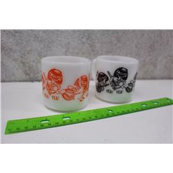 Beatles Decorated Quaker Oats Cups