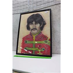 George Harrison Framed Artwork