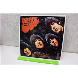 Rubber Soul 3D Metal Replica Record Cover