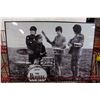Image 1 : The Beatles, Custom Framed Poster, 24” x 34”