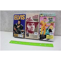 Lot of Elvis Presley VHS tapes