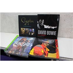 Lot of Music Legends Illustrated Books
