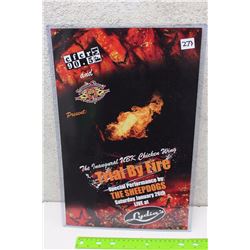 Lydia’s, Trial By Fire, Special Performance by The Sheepdogs Advertisement, 90.5 FM